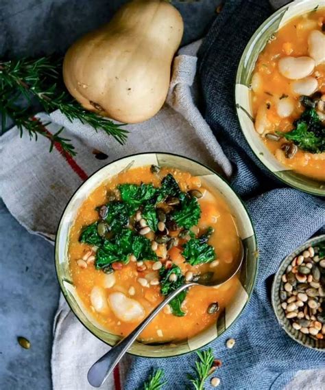 Soothing Butternut Squash And White Bean Soup Video Recipe Video