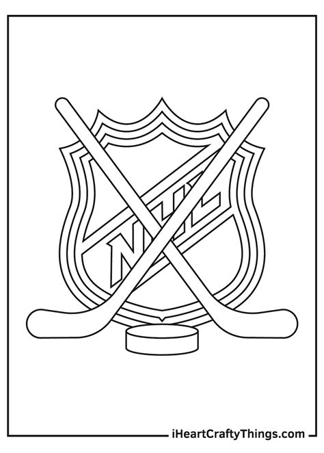 Nhl Coloring Pages Updated 2021