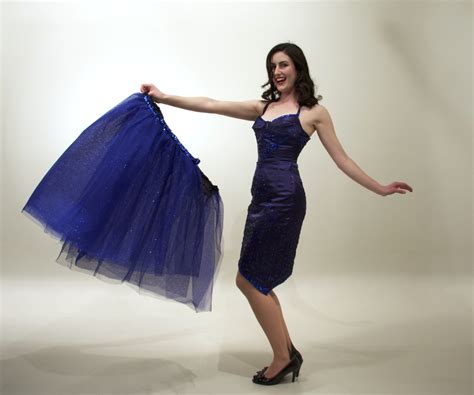 Cécile Mimieuxs Blue Burlesque Costume Sewing Projects