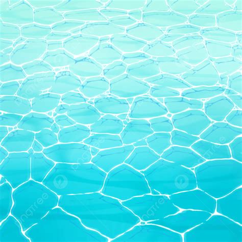 Decorative Material Of Water Ripple On The Surface Of Swimming Pool In
