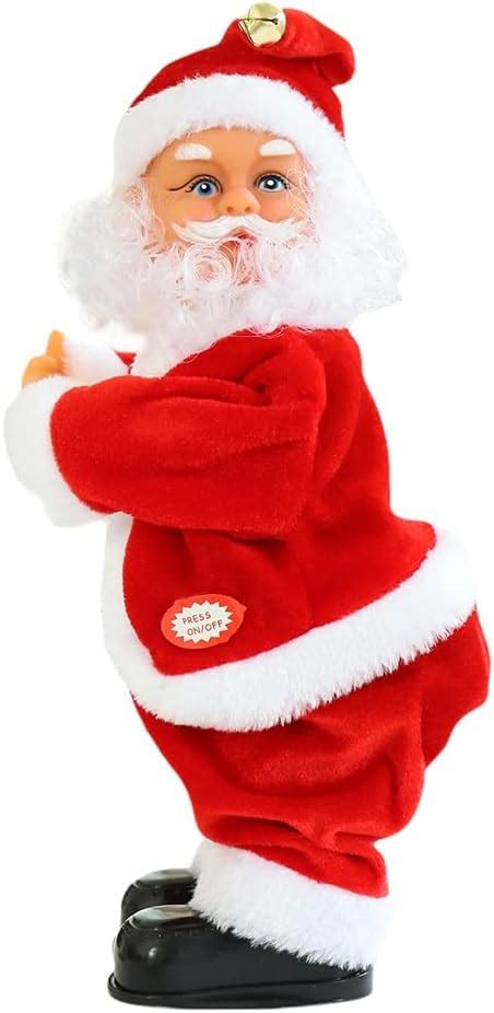 Christmas Twerking Santa Claus Figurine With Musicelectric Shaking Hips Santa