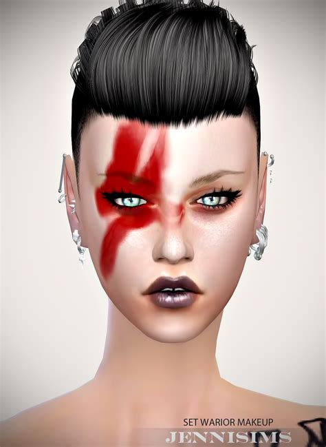 Makeup Eyeshadow Warior 2016 The Sims 4 Sims4 Clove Share Asia Tổng