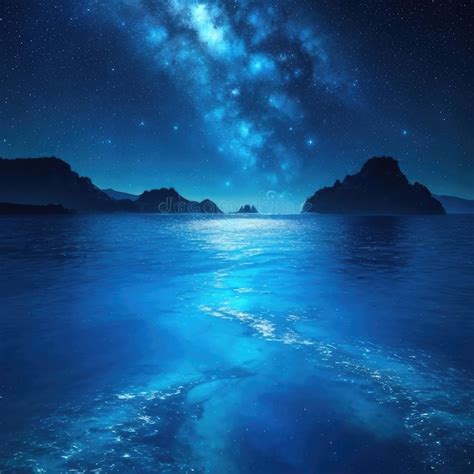 Premium Ai Image Milky Way Over The Sea And Islands In The Night Sky