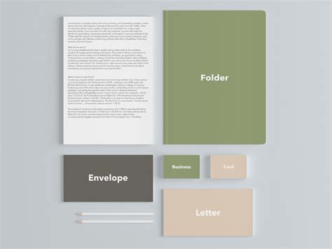 Packaging mockups, macbook, iphone, logo mockups & many more. Stationary Branding Mockup Set Sample | Free PSD Template ...
