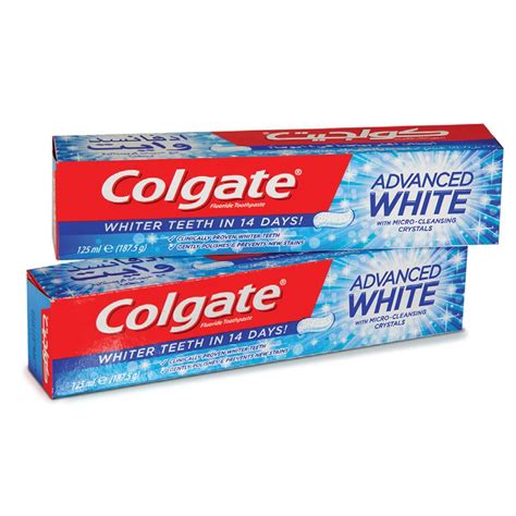 Colgate Toothpaste Advanced Whitening 125ml X 2pcs My247mart 1st