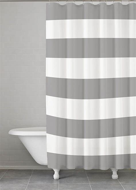 Kassatex Fine Linens Hms 115 G Hampton Stripe Shower Curtain Shower