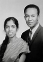 Kamala Harris’ parents, Donald and Shyamala, circa 1961 : r/OldSchoolCool