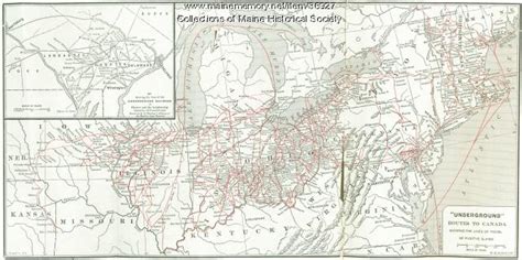 Underground Railroad Routes To Canada Harriet Tubman Underground