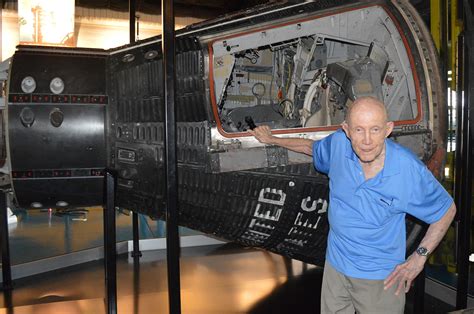 Museum Move Reunites Historic Gemini 6 Spacecraft With Its Pilot