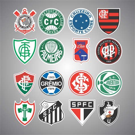Escudos De Clubes De Futebol Escudos De Clubes Do Brasil A6f