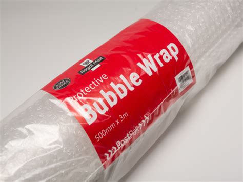 Bubble Wrap Roll Clear Isle Of Man Post Office