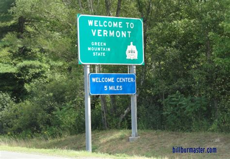 Nb I 91 At The Massachusettsvermont State Line August 2012