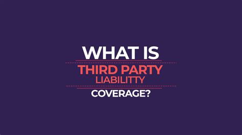 Also referred to as legal liability coverage, this section of your home or car insurance policy is set up to cover things. What is Third Party Liability Insurance? - YouTube