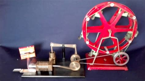 Solar Stirling Beam Engine And Empire 47 Ferriswheel Youtube