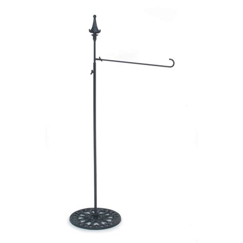 Garden Flag Hanger Stand 60 Adjustable 15 Side Arm Holder Pole