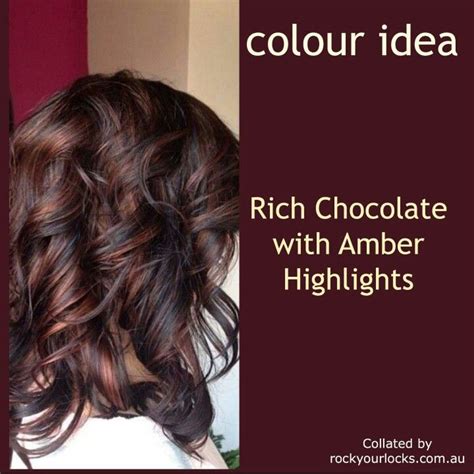 Chocolate And Amber Brown Hair Shades Hair Color Light Brown Hair