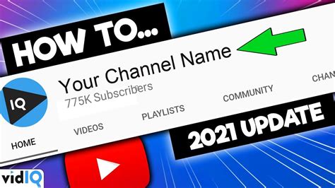 How To Change Your Youtube Channel Name 2021 Complete Guide Content