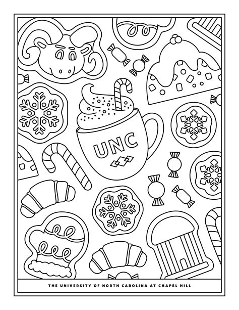 Coloring Pages Holidays Home Interior Design