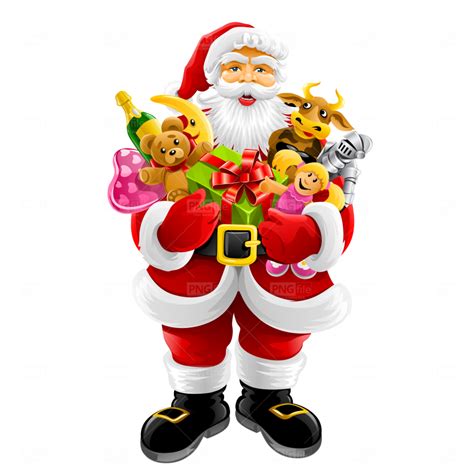 Christmas Santa Claus T Collection Png Png Play