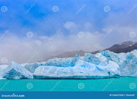 Argentina Patagonia El Calefate Perito Moreno Glacier In Glaciers
