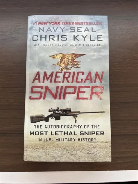 American Sniper Navy Seal Chris Kyle Military History Hc Book 599