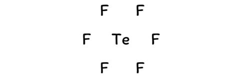 Lewis Structure Of Tef6 With 5 Simple Steps To Draw