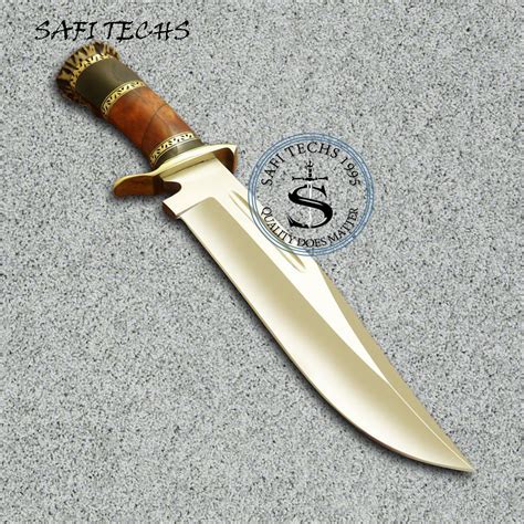 Bowie Knives D2 Steel Handmade Best Quality Safitechs