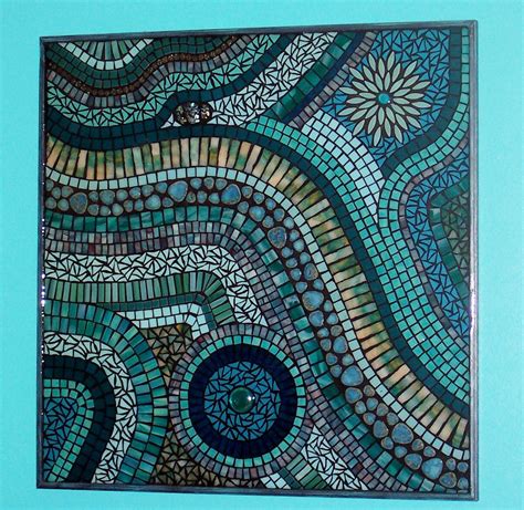 Mixed Media Stained Glass Mosaic Wall Art Mosaic Art Mosaic Wall