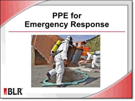 PPE Training For Emergency Response PPE Safety Training