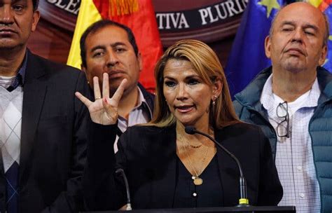 ‘i Assume The Presidency Bolivia Lawmaker Declares Herself Leader