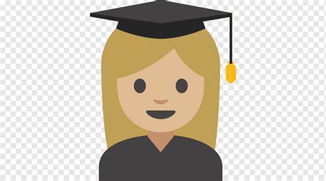 Cuadrado Académico Emoji Emoticon Ceremonia De Graduación Emoji Niño