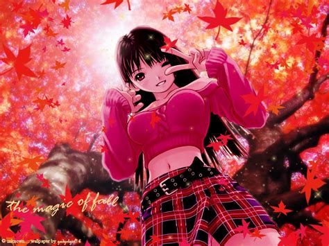 Cute Anime Girls Autumn Wallpapers Wallpaper Cave