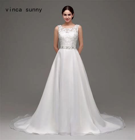 Buy Vinca Sunny 2018 Beach Backless Wedding Dresses A