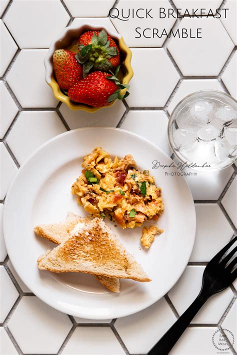 Quick Breakfast Scramble Easy Baby Meals