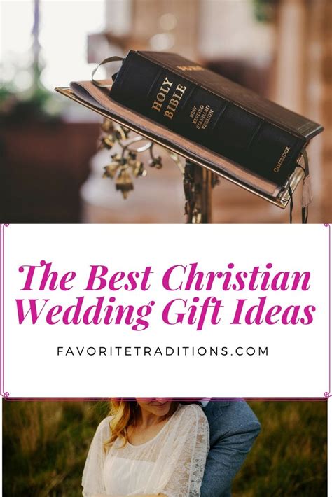 Here are best marriage gifts for every couple in 2021. The Best Christian Wedding Gift Ideas | Wedding gifts for ...