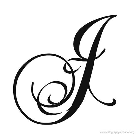 The other is a cursive capital j worksheet that allows you to trace the proper way to write a cursive j. Letter J | J calligraphy, Calligraphy alphabet, Calligraphy letters alphabet