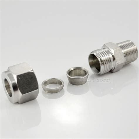 Ss316lss304 Stainless Steel Ferrule Fitting Size 14 Inch 1 Inch For Gas Pipe Rs 125 Piece