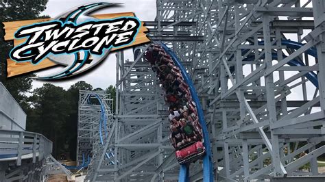 Ride Review Twisted Cyclone At Six Flags Over Georgia Youtube