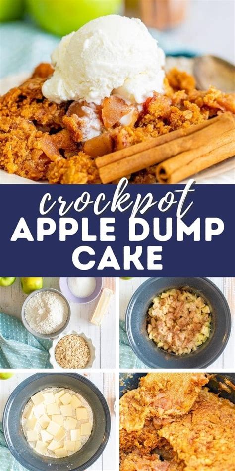 Crockpot Apple Dump Cake Recipe Crazy For Crust