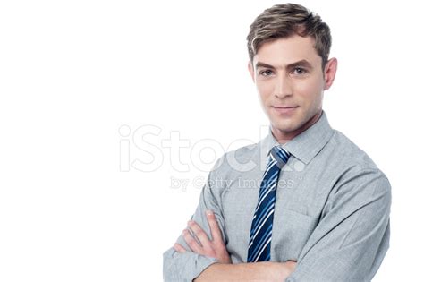 Smiling Young Corporate Man Posing Stock Photo Royalty Free Freeimages