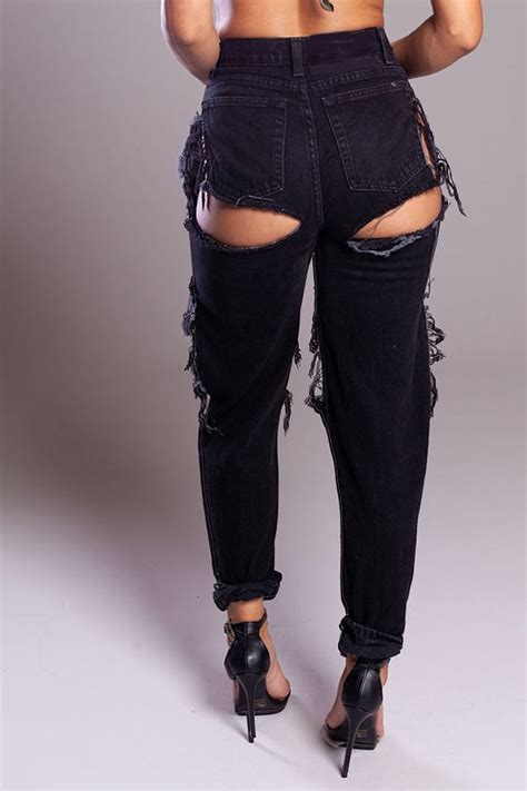 us 11 48 casual tassels irregularly ripped midriff jeans bn 9235 rose