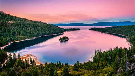 Sunset At Emerald Bay Lake Tahoe