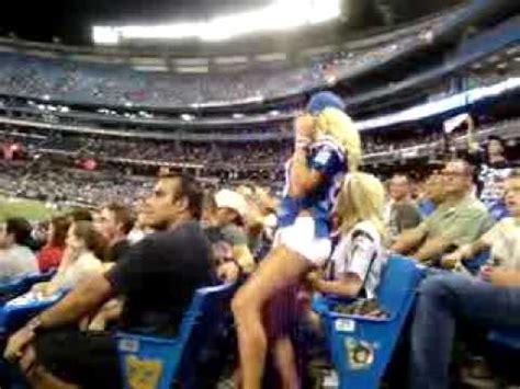 Hot Colts Fan Dance For Me Girl Youtube