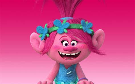 trolls 3d animation movie trailer photos and wallpapers princess poppy dreamworks trolls