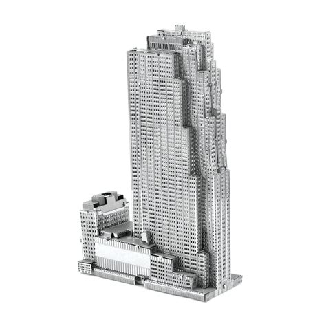 Metal Earth Architecture 30 Rockefeller Plaza 3d Metal Model Kits