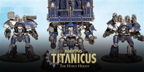 Legio Tempestus House Taranis And An Imperator Titan Warhammer