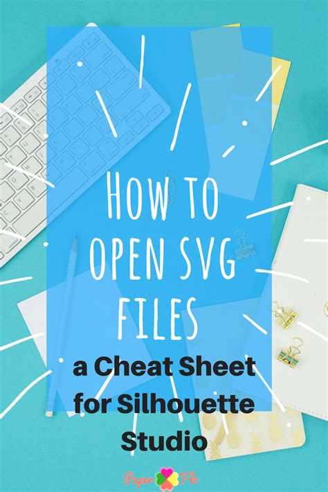 How To Open Svg Files Silhouette Studio Pdf Artofit