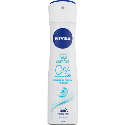 Nivea Fresh Comfort Deodorant Spray 150 Ml 150 Ml Etos