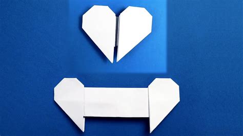 Origami Heart With Message Origami Easy Youtube