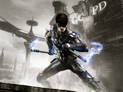 Arkham Knight Nightwing Wallpaper Wallpapers With Hd Resolution
